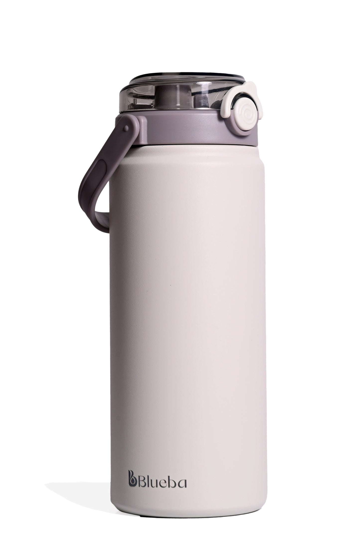 Titan Dual Sipper Flask – 1200ml (Straw + Tilt Cap) - Frost White